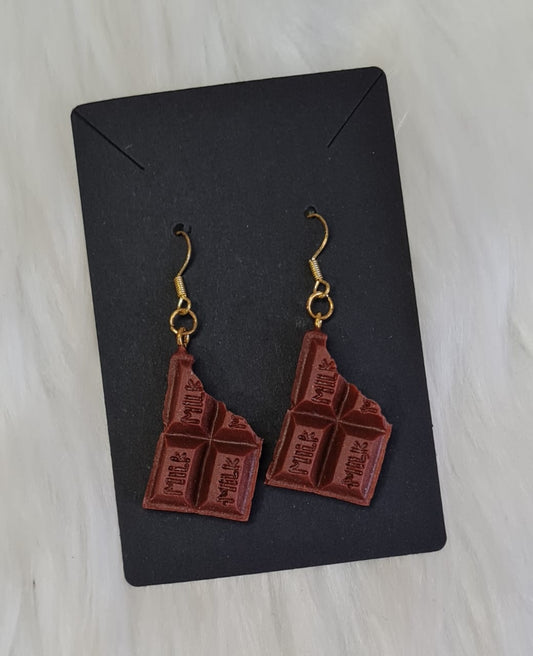 Earring #21 - Brown Chocolate Earrings