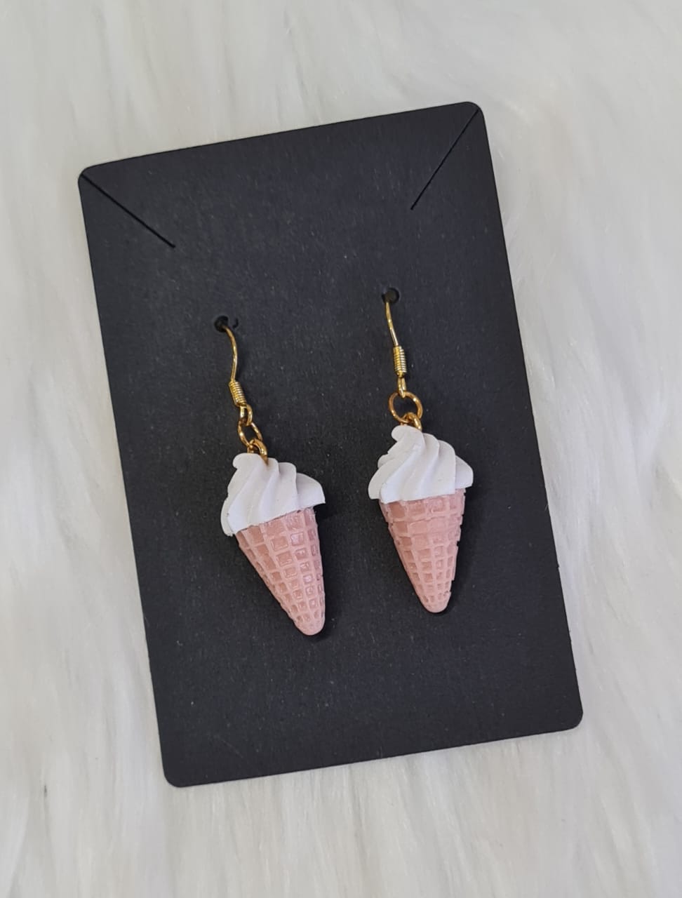 Earring #22 - Vanilla Ice-Cream Earrings