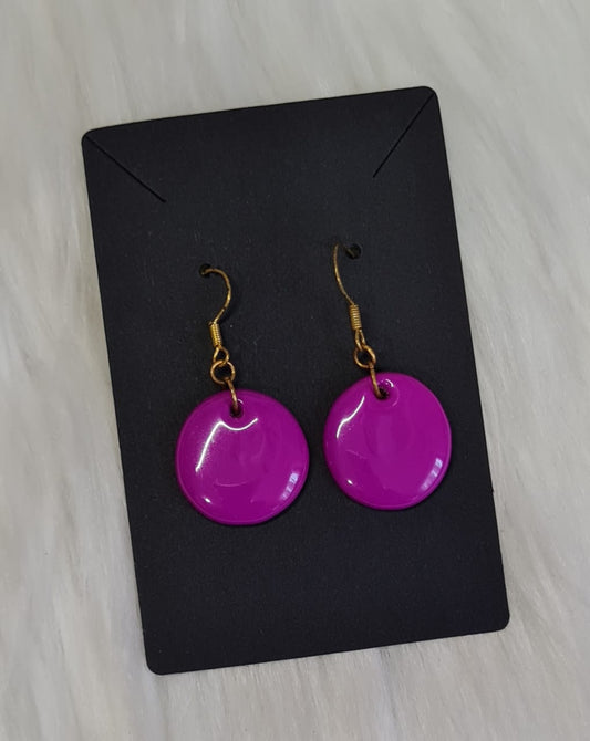 Earring #32 - Purple Earrings