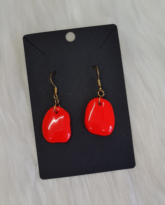 Earring #36 - Orange Earrings