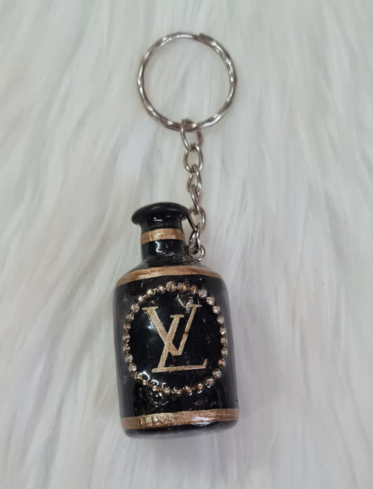 Handmade Keychain #26 - Louise Vuitton Mini Perfume Bottle Keychain