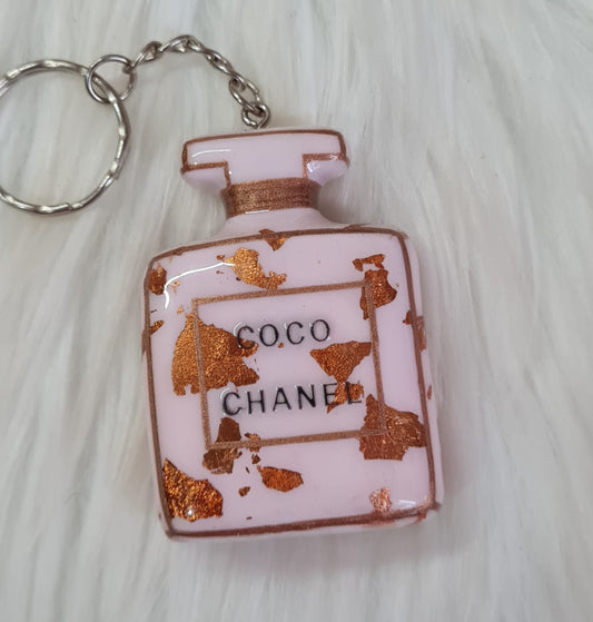 Handmade Keychain #28 - Coco Chanel Mini Perfume Bottle Keychain