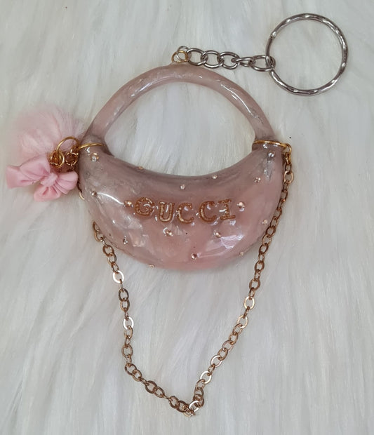 Handmade Keychain #29 - Gucci Mini Bag Keychain