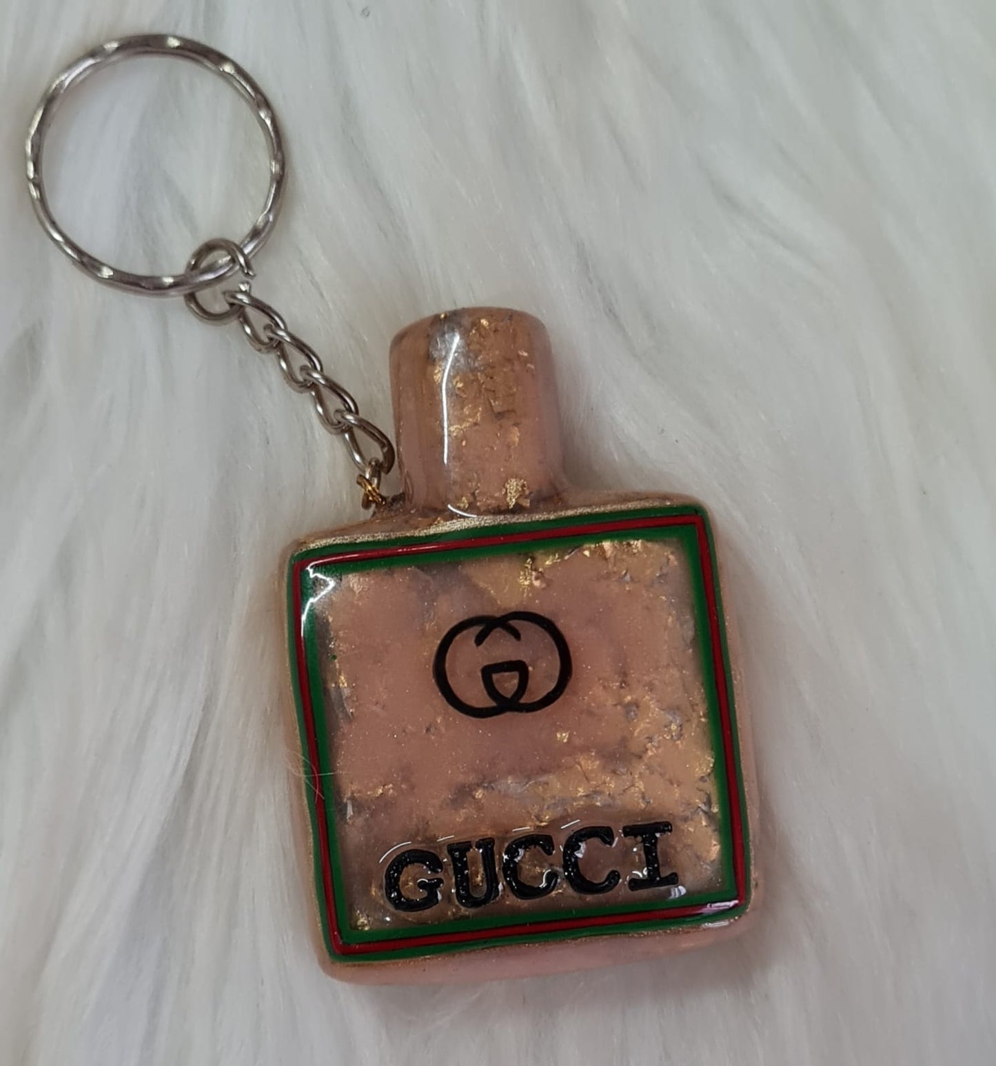 Handmade Keychain #31 - Gucci Mini Perfume Bottle Keychain