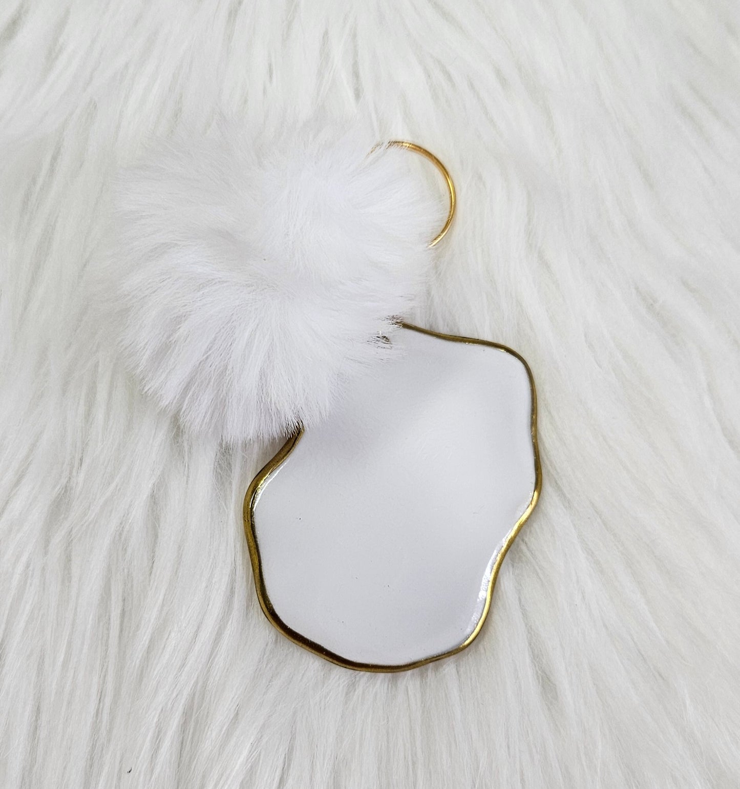 Handmade Keychain #37 - ABUNDANCE KEYCHAIN