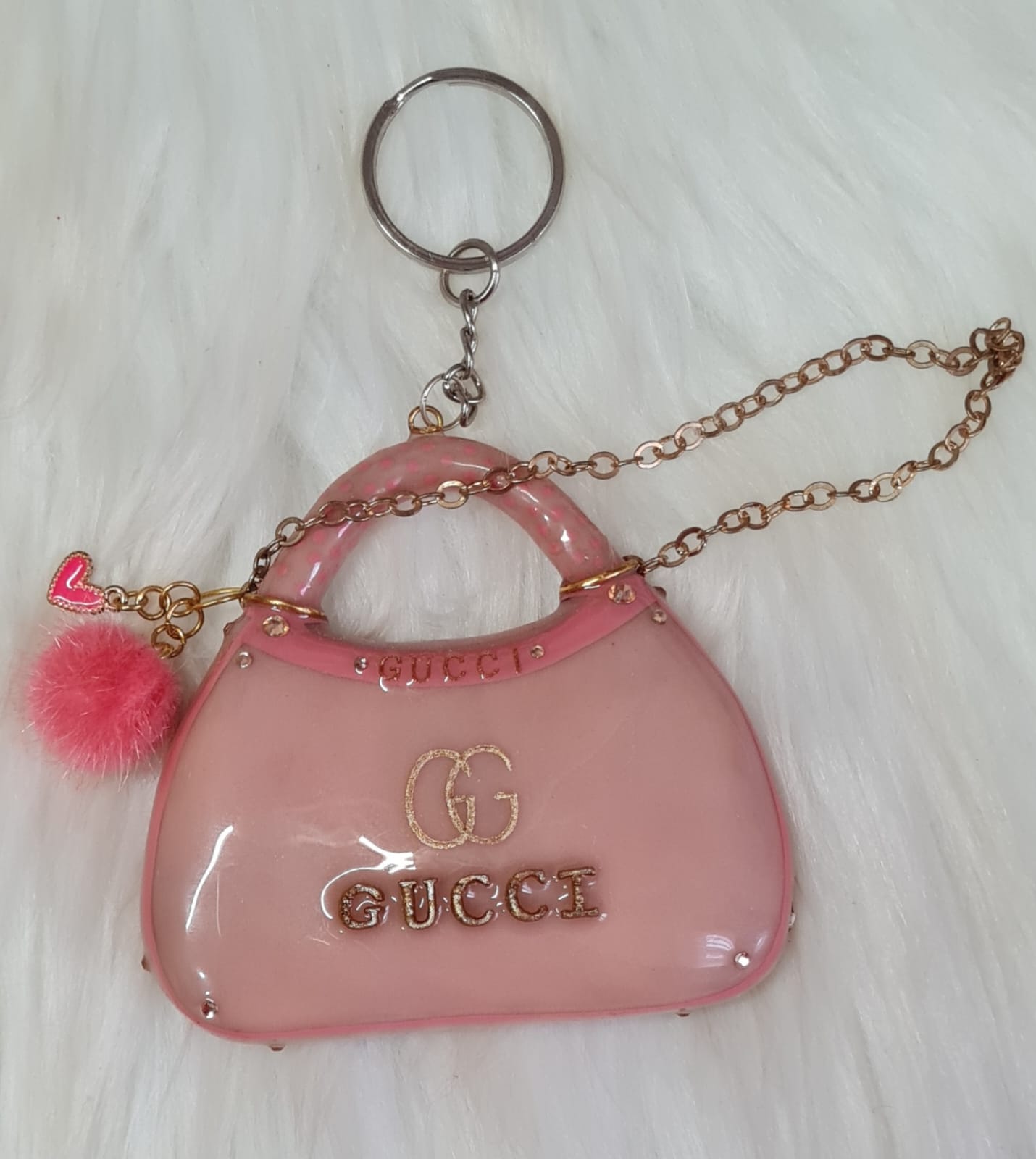 Handmade Keychain #33 - Gucci Mini Bag Keychain