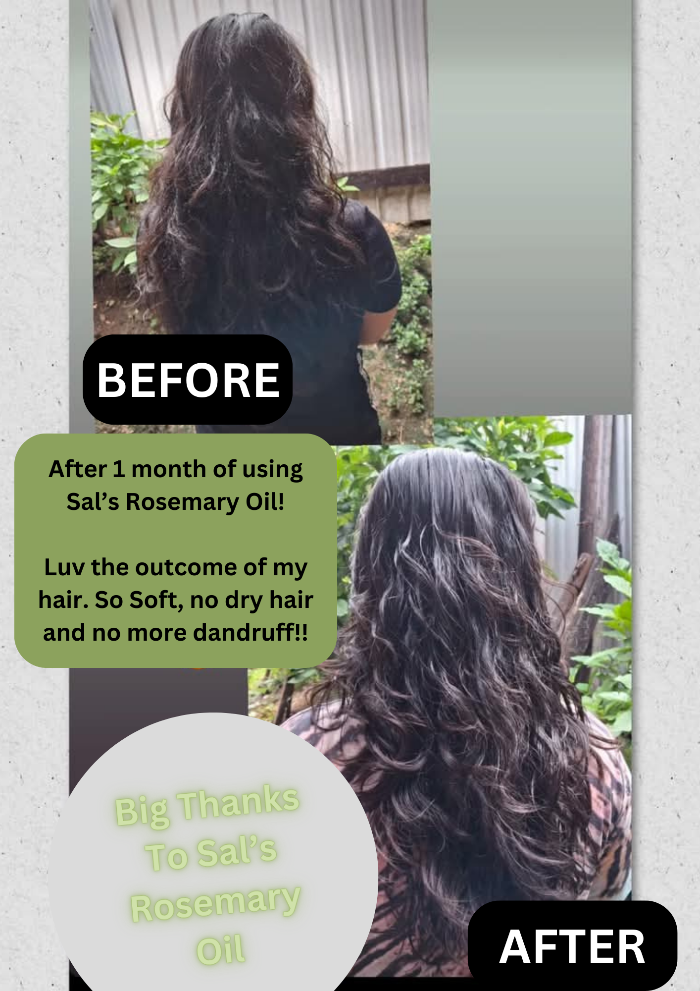 Sal's Rosemary Oil for Hair Growth