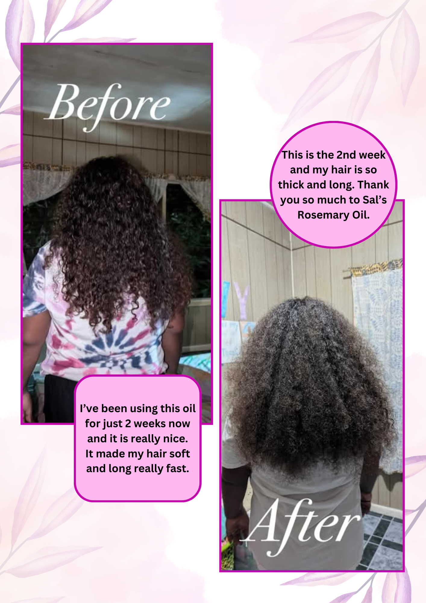 Sal's Rosemary Oil for Hair Growth