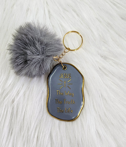Handmade Keychain #34 - Christian Keychain