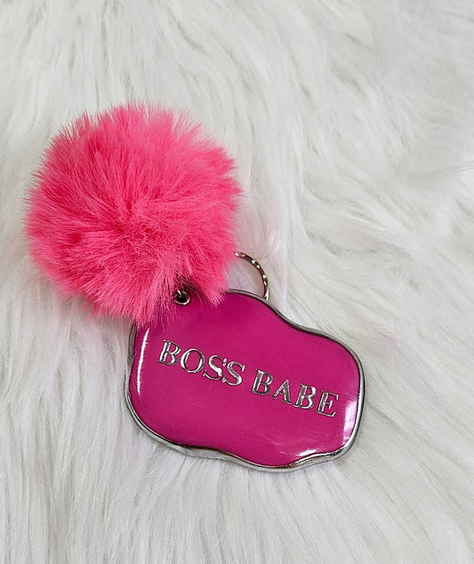 Handmade Keychain #35 - Boss Babe