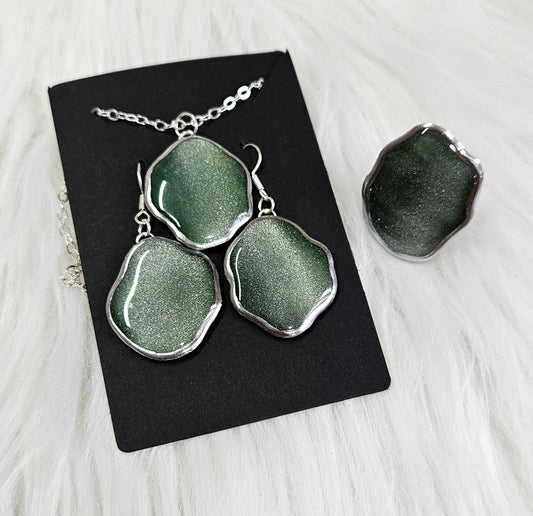 Jewelry Set #08 - Cat Eye Jewelry