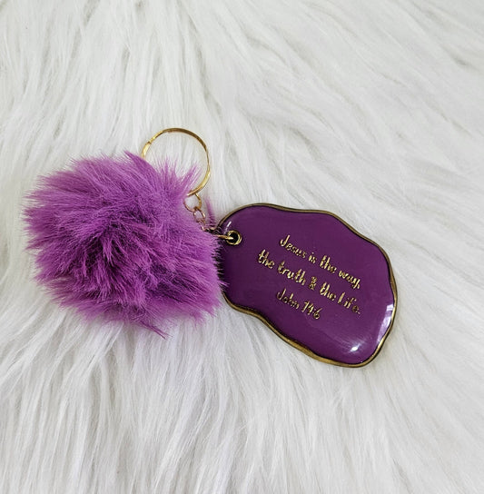 Handmade Keychain #42 - Christian Keychain